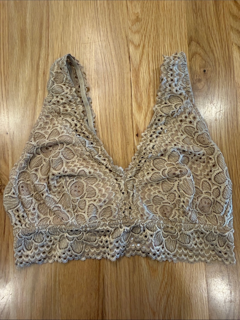 Lace Bralette in Nude